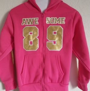 Girls kid pink color jacket